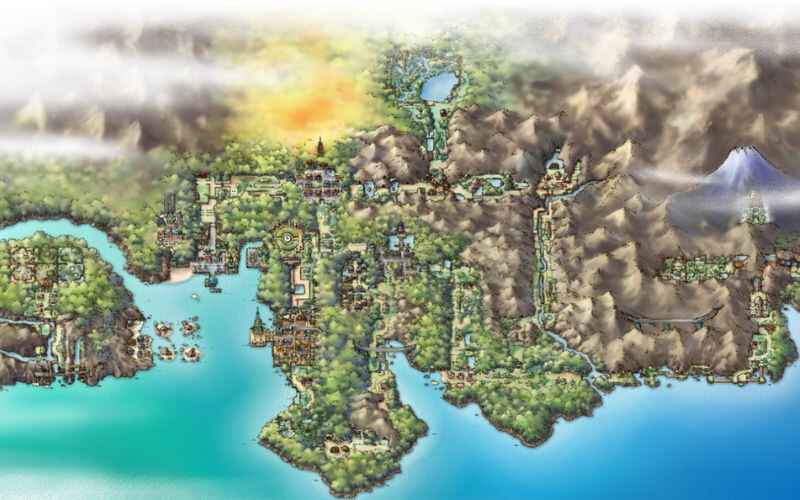 Mapa da região de Johto