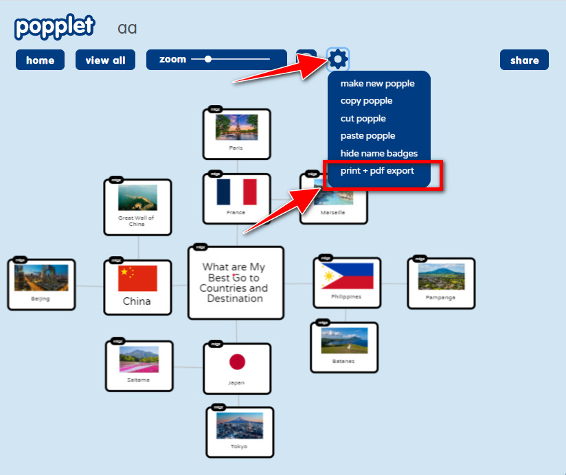 Exportar Mapa Editado em Pessoas