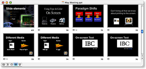 Classificador de slides