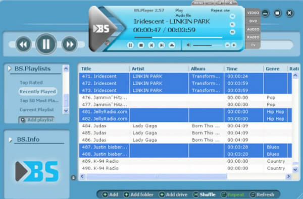 Alternativa do QuickTime Player - BS.Player