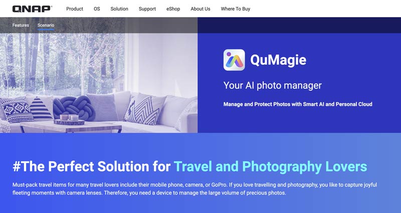 O que é o Qumagie Ai Photo Manager