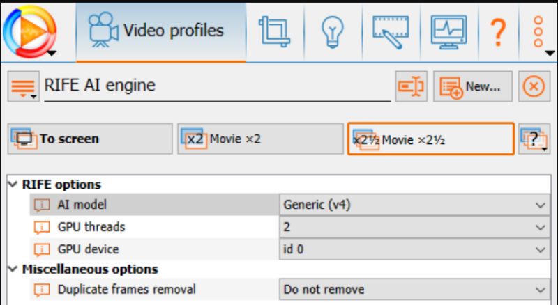 Interface de IA Rife
