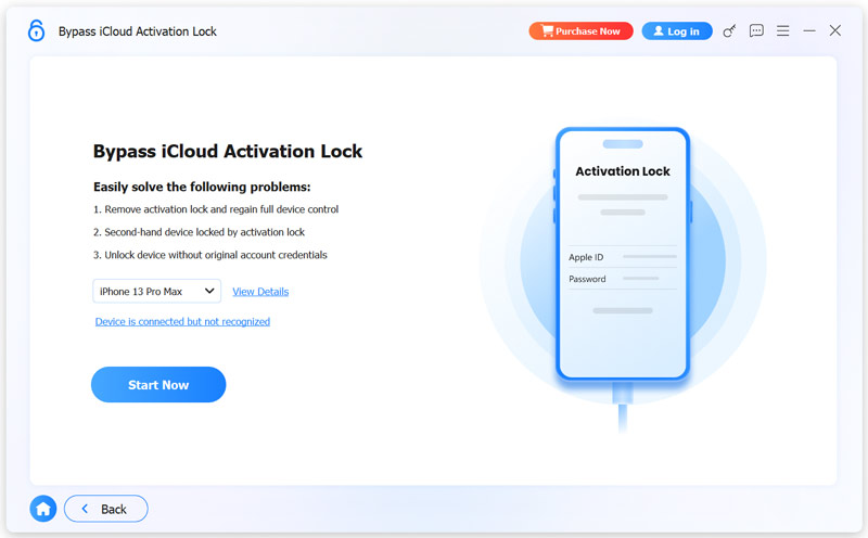 Desbloqueador de iPhone para ignorar bloqueio de ativação do iCloud