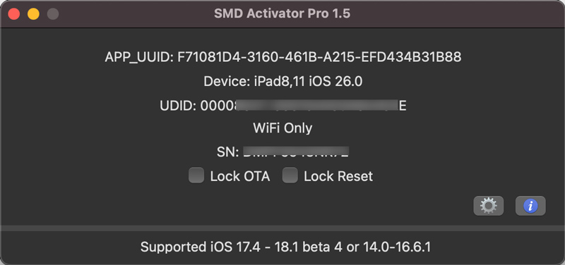 Smd Activator Pro Ignora o Bloqueio do iCloud