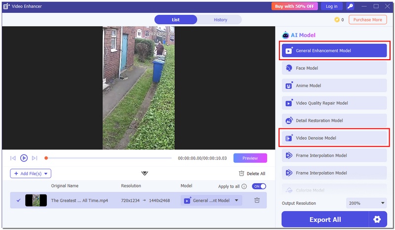 Escolha o modelo de IA