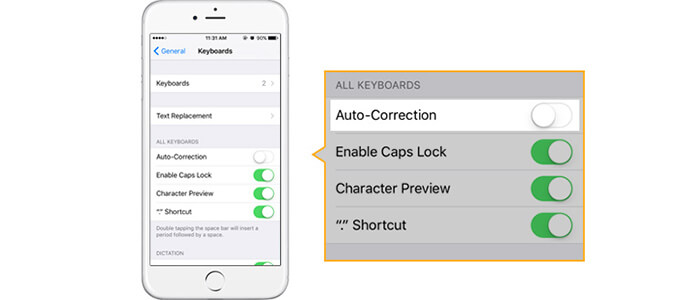 Como desativar a correção automática no iPhone