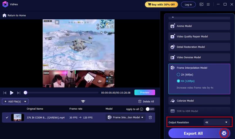 Ajustar as configurações de resolução