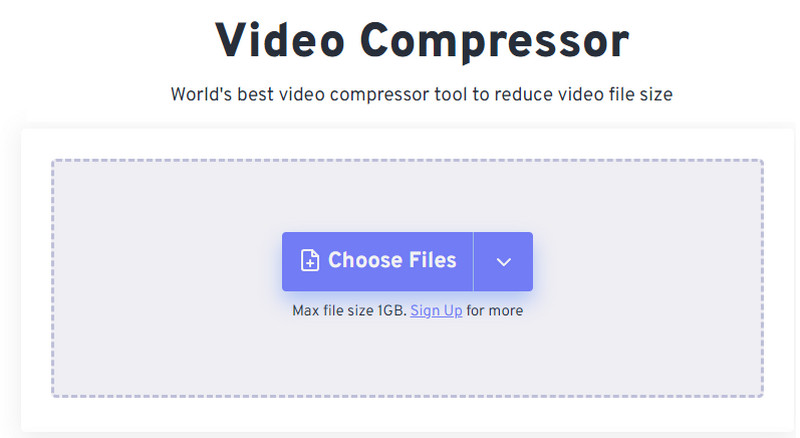 Compressor de conversão de vídeo gratuito