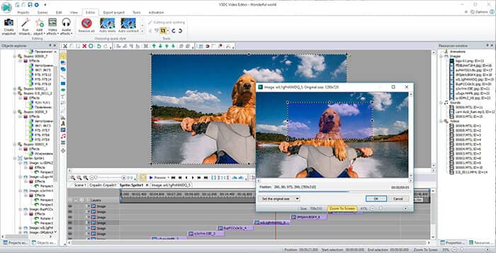 Editor WMV - Editor de vídeo gratuito VSDC