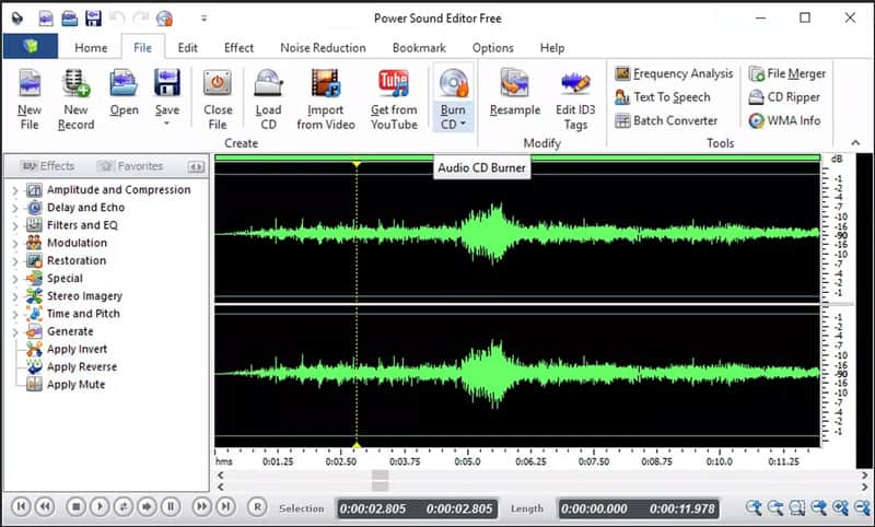 Power Sound Editor Free