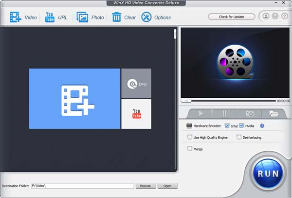 WinX HD Video Converter Deluxe