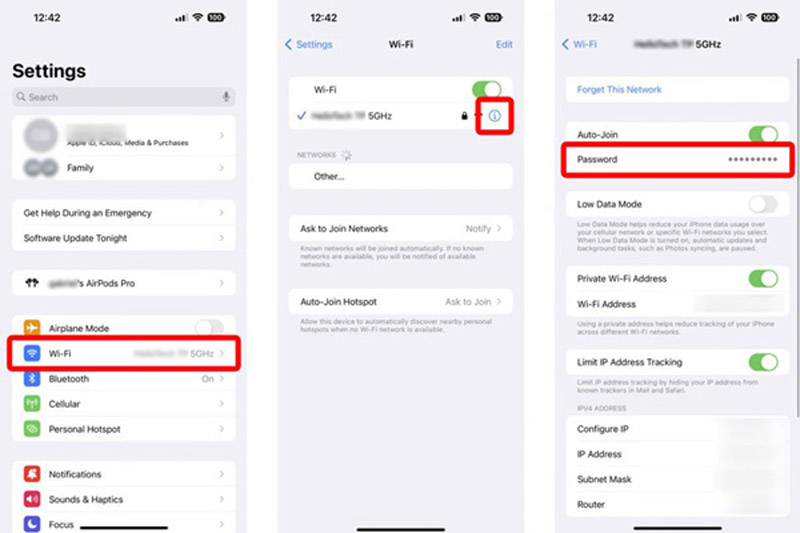 Como ver a senha do Wi-Fi no iPhone iOS 17