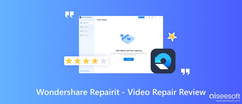 Reparação de vídeo Wondershare RepairIt