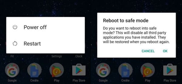 Android modo de segurança