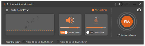 Obter configurações de áudio