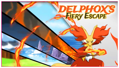 A Fuga Ardente de Delphox