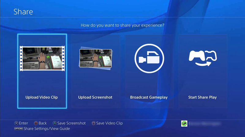 Compartilhamento de jogos PS4