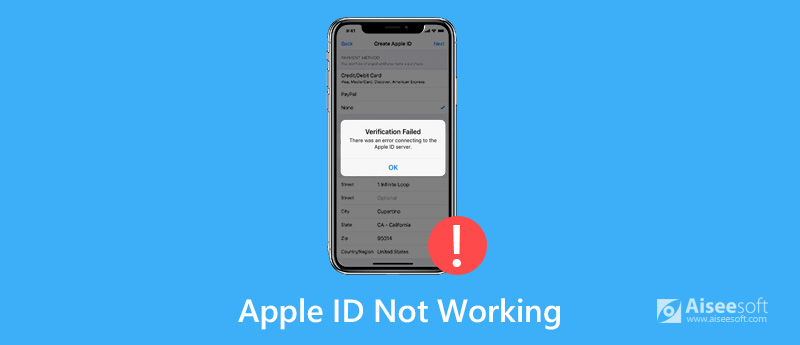 Resolva o ID da Apple que não está funcionando