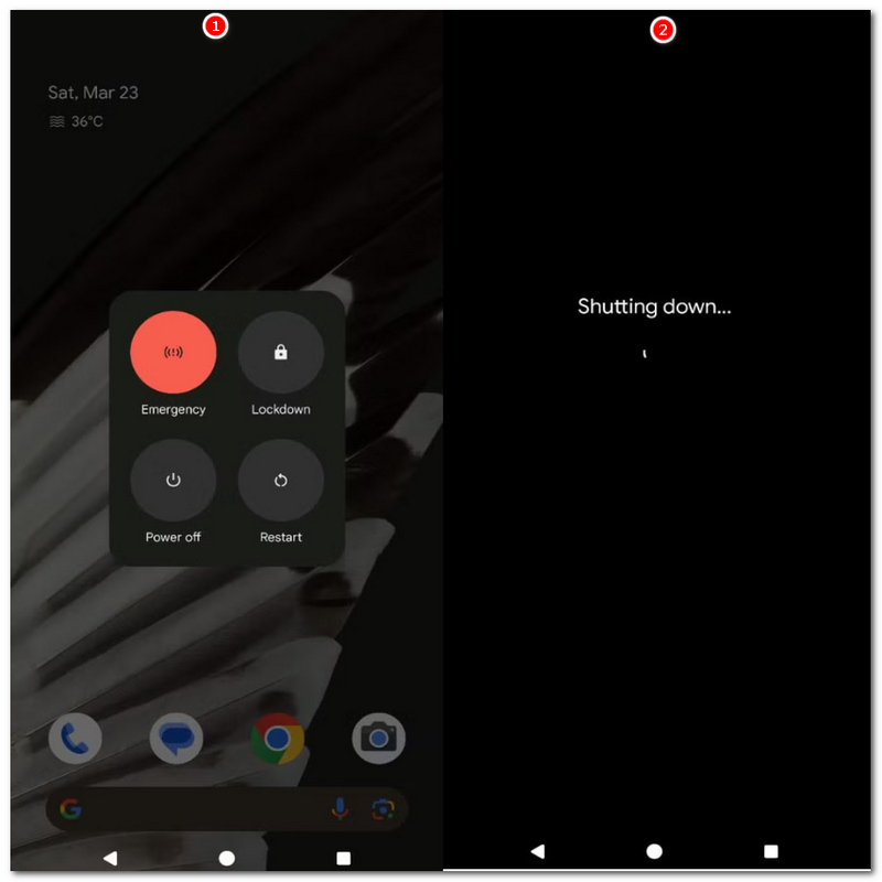 Reiniciar o celular Android - Solução