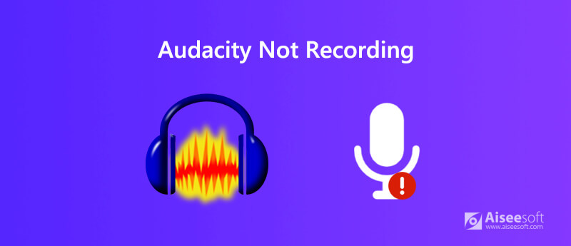 Audacity não está gravando
