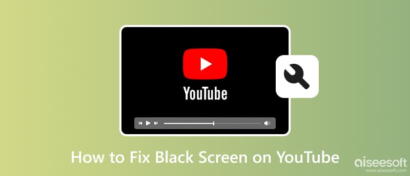 YouTube com tela preta