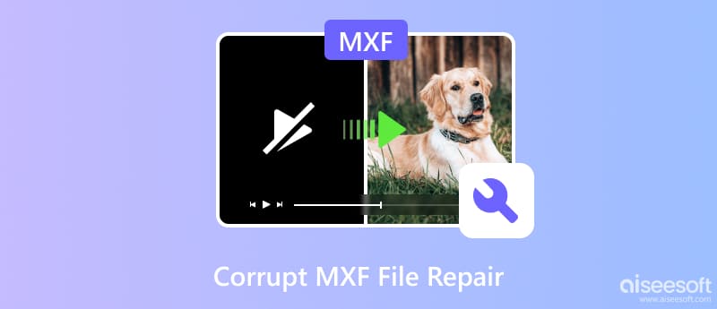 Reparação de arquivo MXF corrompido