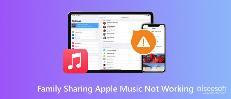 O compartilhamento familiar do Apple Music não funciona