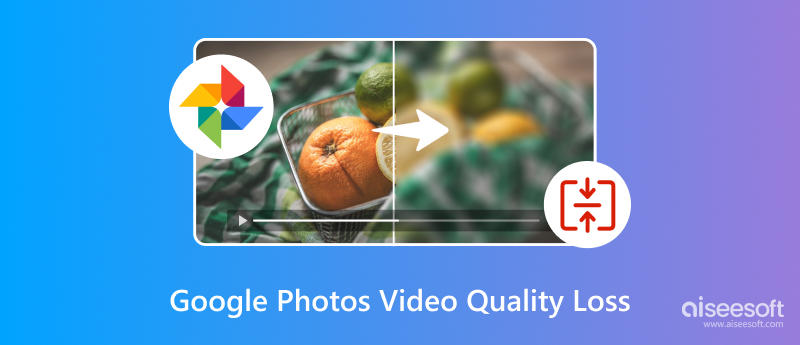 Perda de qualidade de vídeo no Google Fotos