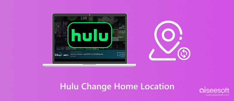 Hulu Alterar localização da casa