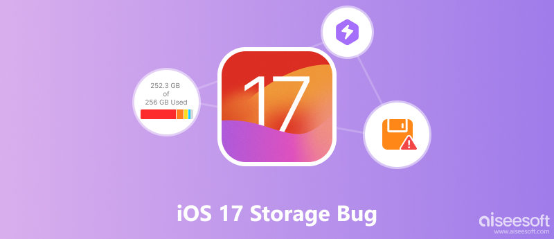 Bug de armazenamento do iOS 17