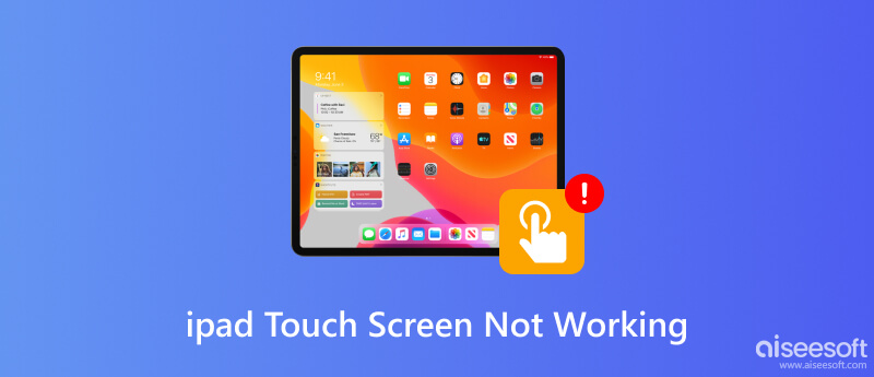 A tela de toque do iPad não está funcionando