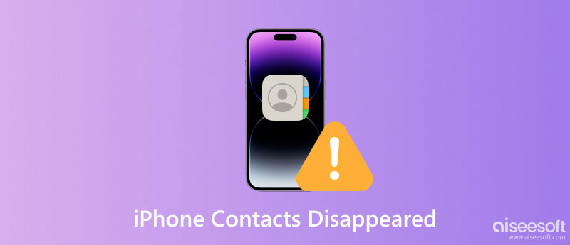 Os contatos do iPhone desapareceram