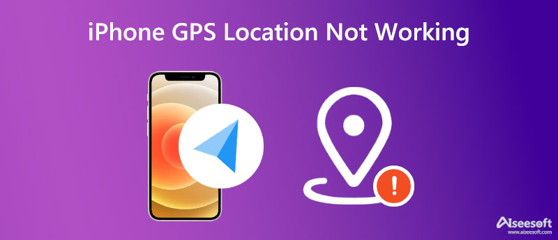 A localização do GPS do iPhone não está funcionando