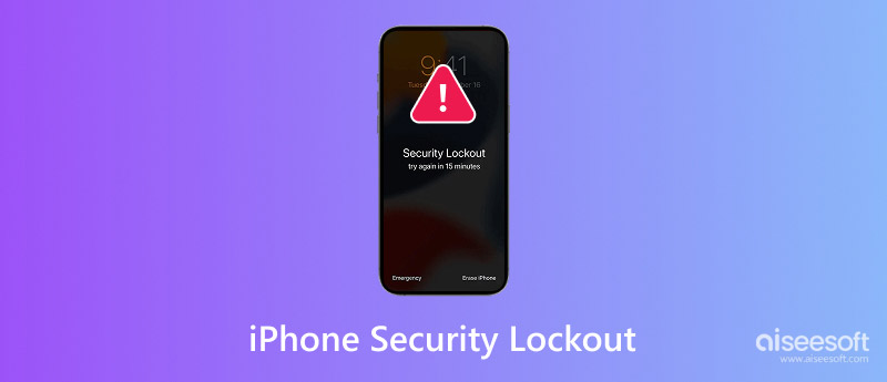 Bloqueio de segurança do iPhone