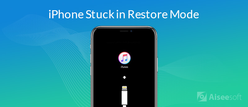 Corrigir o iPhone preso no modo de restauração