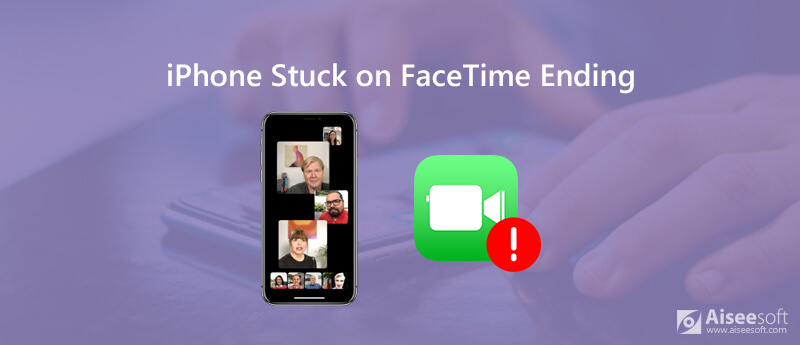 Consertar o iPhone preso na tela final do FaceTime