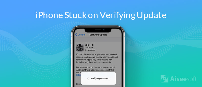 iPhone preso na verificação de atualização