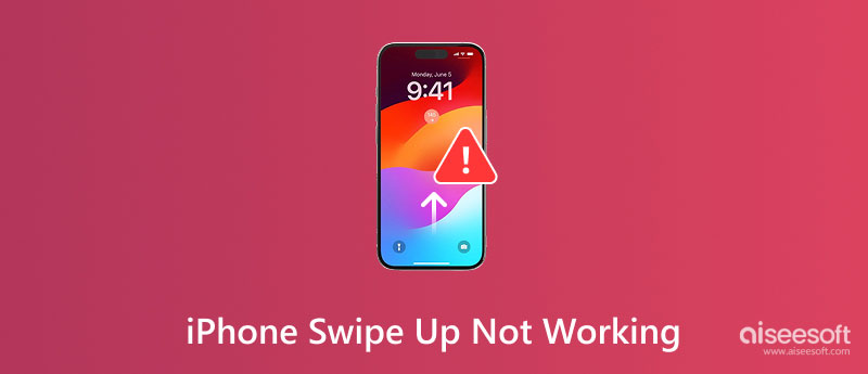 Deslizar para cima no iPhone não funciona