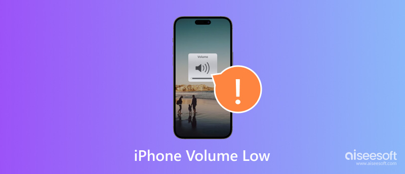 Volume do iPhone baixo