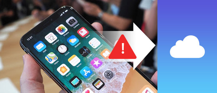 Consertar o iPhone não faz backup no iCloud
