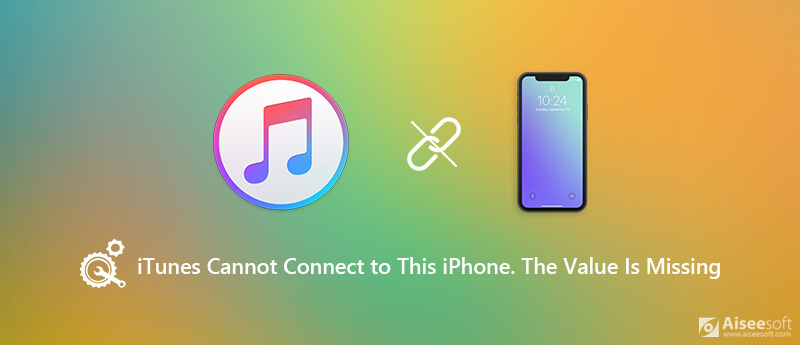 O iTunes não pôde se conectar a este iPhone