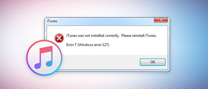 Erro do iTunes