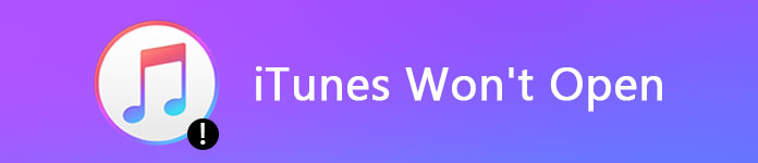 iTunes não vai abrir