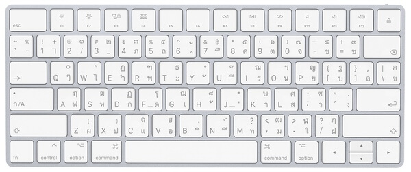 Verifique a função do teclado