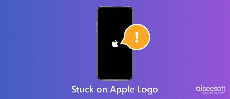 Preso no logotipo da Apple