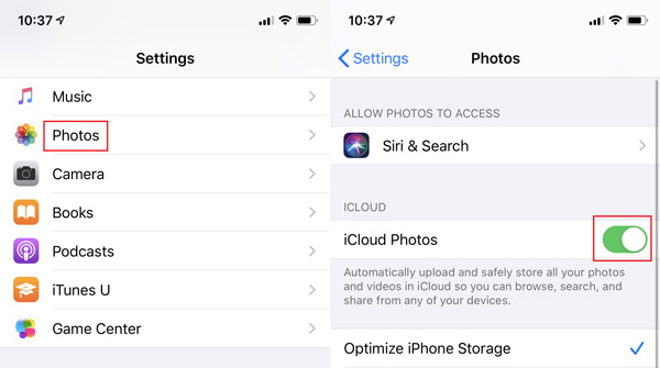 Fotos de Icloud