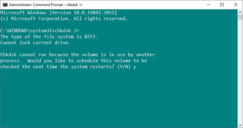 Executar Chkdsk no Windows