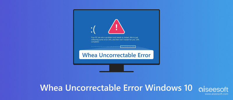 Erro incorrigível do Windows Whea