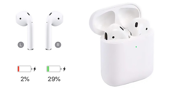 Troque a bateria dos AirPods