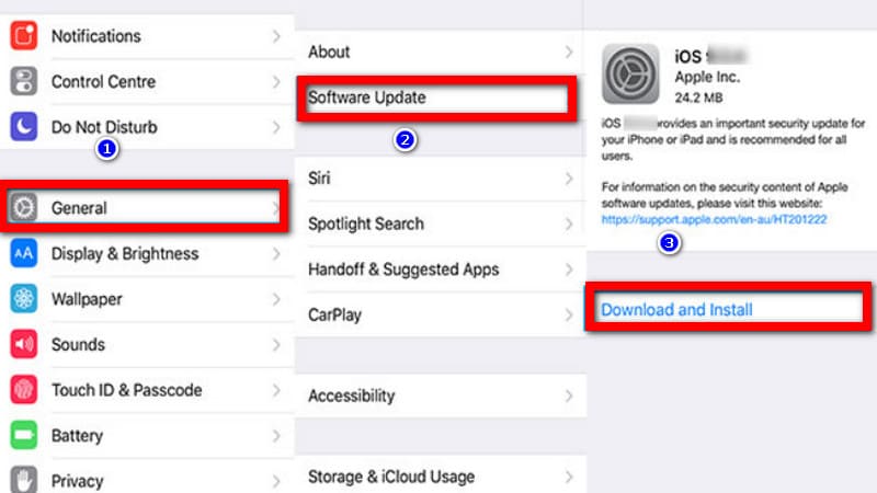 Atualizar sistema iOS